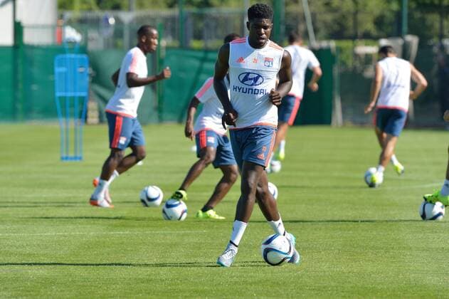 Samuel Umtiti FOOTBALL : Trainingsauftakt Olympique Lyon - Ligue 1 - 30 06 2015 FredericChambert 