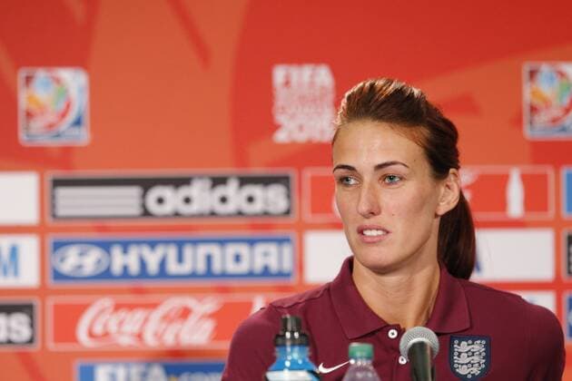 Jill Scott (ENG), JUNE 30, 2015 - Football Soccer : England press conference PK Pressekonferenz prior to the FIFA Women s World Cup Canada 2015 Semi-final match against Japan at Commonwealth Stadium in Edmonton, Canada. NoxThirdxPartyxSales  (qdwa041601)