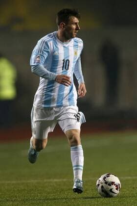 Copa America Championship 2015 . Argentina s player, Lionel Messi, controls the ball during the 2015 Copa America football championship semifinal match against Paraguay at the Ester Roa stadium in Concepcion . 30 06 2015 Andres Pina Photosport Argentina v Paraguay, semifinal Copa America 2015. 