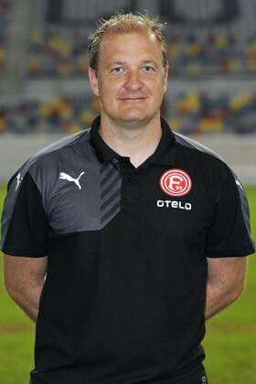 Fussball, 2. Bundesliga, Deutschland, Herren, Porträttermin Saison 2015 2016, Fortuna Düsseldorf, F95: Athletiktrainer Florian Klausner (Düsseldorf). Einzelbild, Portrait, Porträt.