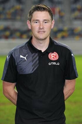 Fussball, 2. Bundesliga, Deutschland, Herren, Porträttermin Saison 2015 2016, Fortuna Düsseldorf, F95: Physiotherapeut Marcel Verstappen (Düsseldorf). Einzelbild, Portrait, Porträt.