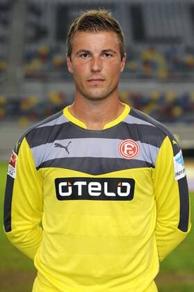 Fussball, 2. Bundesliga, Deutschland, Herren, Porträttermin Saison 2015 2016, Fortuna Düsseldorf, F95: Michael Rensing (Düsseldorf). Einzelbild, Portrait, Porträt.