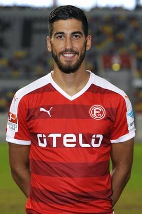 Fussball, 2. Bundesliga, Deutschland, Herren, Porträttermin Saison 2015 2016, Fortuna Düsseldorf, F95: Tugrul Erat (Düsseldorf). Einzelbild, Portrait, Porträt.