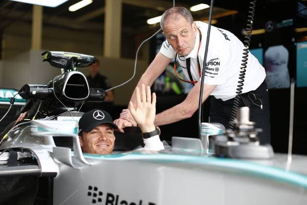 Motorsports: FIA Formula One World Championship WM Weltmeisterschaft 2015, Grand Prix of Great Britain, 6 Nico Rosberg (GER, Mercedes AMG Petronas Formula One Team), xHOCHxZWEIx