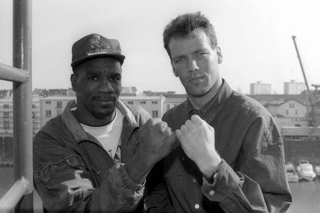 Charles Williams (USA) und Henry Maske (Deutschland)
