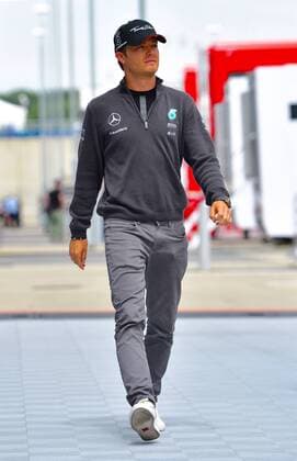 ROSBERG Nico F1 Team Mercedes AMG im Fahrerlager Motorsport F1 GP von England in Silverstone 2015 am 03.Juli 2015 