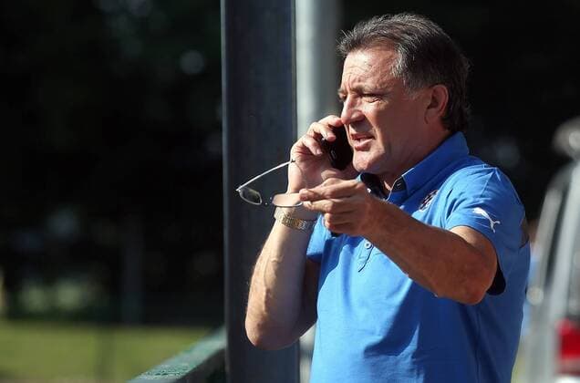 02.07.2015., Slovenija, Murska Sobota - Pripreme GNK Dinama. Prijateljska utakmica, GNK Dinamo - FK Vardar Skopje. Zdravko Mamic.  IgorxKralj PIXSELL