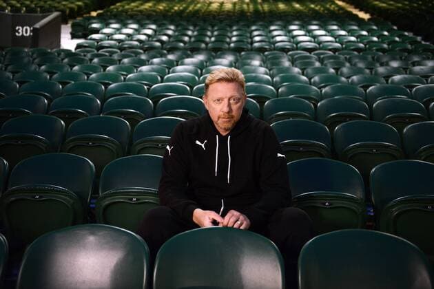 BECKER Boris in Wimbledon auf dem Center Court in seinem Wohnzimmer Vor 30 Jahren gewann Boris Becker das erste mal in Wimbledon Wimbledon den 26.06.2015 
