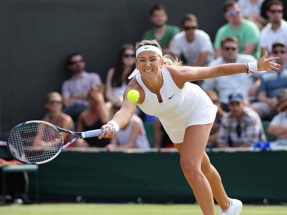 TENNIS - WTA Tennis Damen Wimbledon 2015 LONDON,ENGLAND,03.JUL.15 - TENNIS - WTA Tour, Wimbledon 2015, Grand Slam. Image shows Viktoria Azarenka (BLR). GEPAxpictures xAlanxGrieves