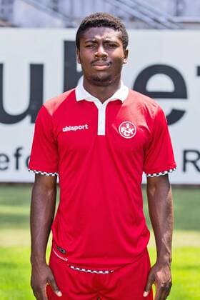 Kaiserslautern Manfred Osei Kwadwo (1.FC Kaiserslautern) Fussball, 2. Bundesliga, Porträttermin, 1.FC Kaiserslautern, 03.07.2015 , Copyright: Neis Eibner-Pressefoto EP_ANS