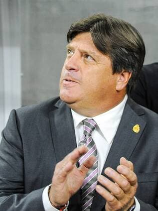 July 1, 2015: Mexico head coach Miguel Herrea prior to the Mexico vs Honduras soccer match at NRG Stadium, Houston, Texas. SOCCER: JUL 01 Mexico v Honduras Icon150701058 EDITORIAL USE ONLY