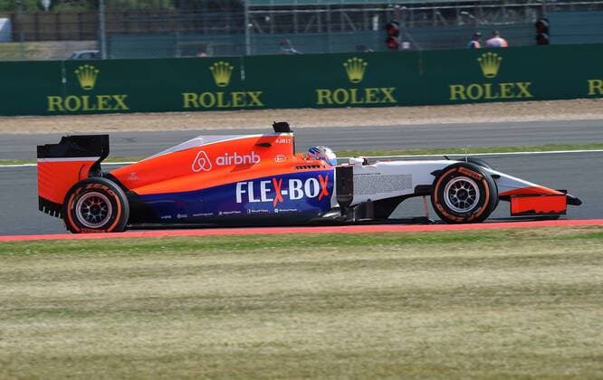Will Stevens, Manor Marussia Team, formula 1 GP, Great Britain in Silverstone 04.07.2015 Photo:mspb Lukas Gorys Will Stevens, formula 1 GP, Great Britain