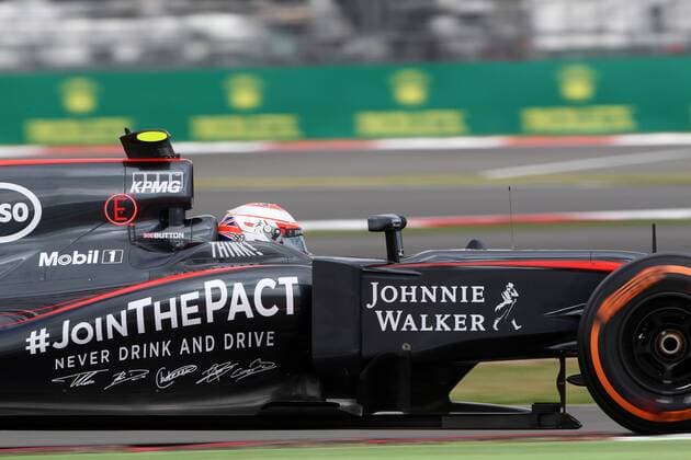British Grand Prix, Silverstone 2 - 5 July 2015 04.07.2015 - Free Practice 3, Jenson Button (GBR) McLaren Honda MP4-30. 