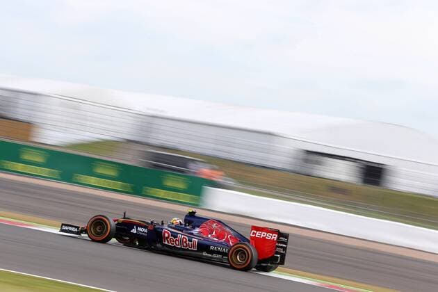 British Grand Prix, Silverstone 2 - 5 July 2015 04.07.2015 - Free Practice 3, Carlos Sainz Jr (ESP) Scuderia Toro Rosso STR10 