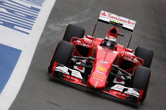 British Grand Prix, Silverstone 2 - 5 July 2015 04.07.2015 - Free Practice 3, Kimi Raikkonen (FIN) Scuderia Ferrari SF15-T 