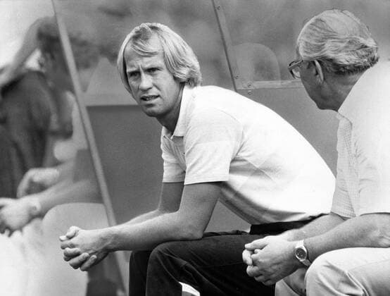 Trainer Reinhold Fanz (FV 09 Weinheim)