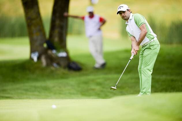Fabrizio Zanotti (ita) GOLF : Alstom Open de France 2015 - St Quentin en Yvelines - 04 07 2015 JBAutissier Panoramic 