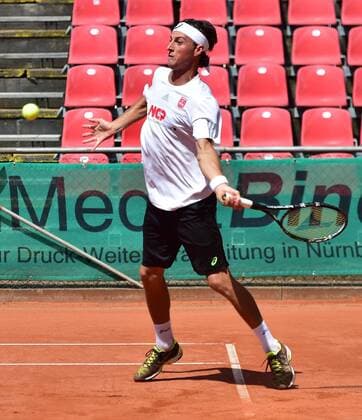 05.07.2015 - Tennis - 1. Tennis Bundesliga 2015 - 01. Spieltag: 1. FC Nürnberg - TC Blau Weiß Halle - - Andrea Anaboldi ( 1.FC Nürnberg FCN )
