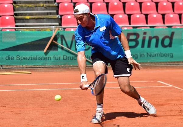 05.07.2015 - Tennis - 1. Tennis Bundesliga 2015 - 01. Spieltag: 1. FC Nürnberg - TC Blau Weiß Halle - - Jan-Lennard Struff ( TC BW Halle )
