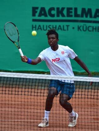 05.07.2015 - Tennis - 1. Tennis Bundesliga 2015 - 01. Spieltag: 1. FC Nürnberg - TC Blau Weiß Halle - - Elias Ymer ( 1.FC Nürnberg FCN )