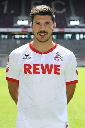 Fussball, Bundesliga, Deutschland, Herren, Porträttermin Saison 2015 2016; 1. FC Köln: Milos Jojic (FC Köln). Einzelbild, Portrait, Porträt.