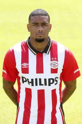 Jurgen Locadia during the team presentation of PSV Eindhoven on July 6, 2015 at the Herdgang in Eindhoven, The Netherlands. Photocall PSV Eindhoven Dutch Eredivisie 2015 2016 xVIxxIVx 4070734