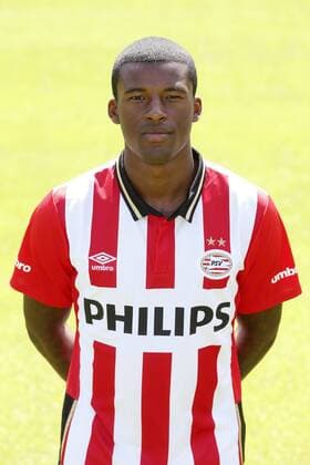 Georginio Wijnaldum during the team presentation of PSV Eindhoven on July 6, 2015 at the Herdgang in Eindhoven, The Netherlands. Photocall PSV Eindhoven Dutch Eredivisie 2015 2016 xVIxxIVx 4070752