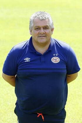 materiaalverzorger Adri van Dooren during the team presentation of PSV Eindhoven on July 6, 2015 at the Herdgang in Eindhoven, The Netherlands. Photocall PSV Eindhoven Dutch Eredivisie 2015 2016 xVIxxIVx 4070757
