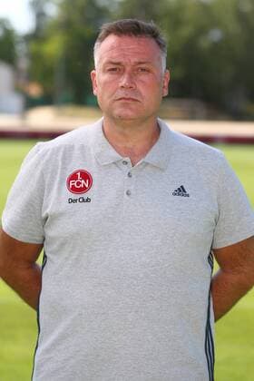 06.07.2015 - Fussball - 2. Fussball-Bundesliga - Saison 2015 2016 - 1. FC Nürnberg Nuernberg FCN - Fototermin Fotoshooting Porträttermin Portraittermin - JüRa - - Einzelfoto Kopfbild Porträt Portrait - Markus Zeyer (Physiotherapeut 1.FC Nürnberg FCN )