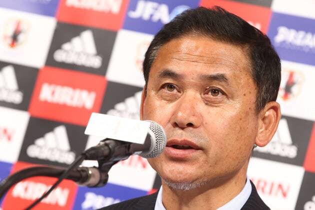Norio Sasaki (JPN), JULY 7, 2015 - Football Soccer : Japanese women s national football team head coach Norio Sasaki attends a press conference PK Pressekonferenz after arriving in Chiba, Japan. Japan lost the FIFA Women s World Cup Canada 2015 Final match against United States on July 5. NoxThirdxPartyxSales  (hnna015265)