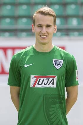 Muenster, Deutschland 07. Juli 2015: Mannschaftsfoto 15 16 - SC Preussen Muenster Jesse Weissenfeld (14 SC Preussen Muenster) rp