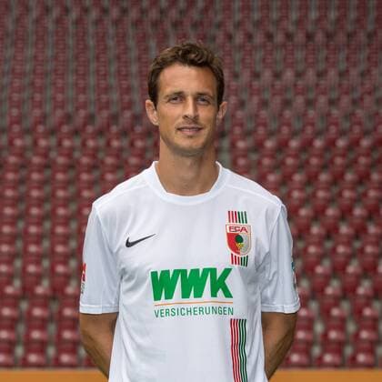 Christoph Janker (FC Augsburg 16), FC Augsburg, Porträttermin 2015 2016