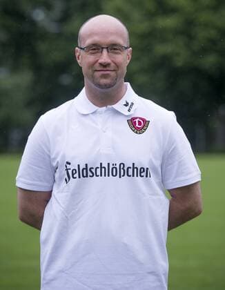 Fussball, 3. Liga, Saison 2015 2016, SG Dynamo Dresden, Porträt Termin, Donnerstag (09.07.2015). Dresdens Physiotherapeut Arndt Pröhl.