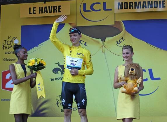Radsport - 102. Tour de France - 09.07.2015, 6. ETAPPE - Abbeville - Le Havre, Tony MARTIN (GER ETIXX-QUICK STEP), -