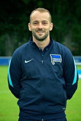 DFL Fussball Berlin 10.07.2015 Hertha BSC Saison 2015 2016 Portraettermin 2015 2016 Admir HAMZAGIC CO Trainer