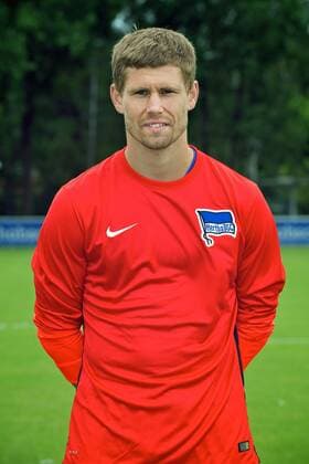 DFL Fussball Berlin 10.07.2015 Hertha BSC Saison 2015 2016 Portraettermin 2015 2016 Thomas KRAFT Torwart