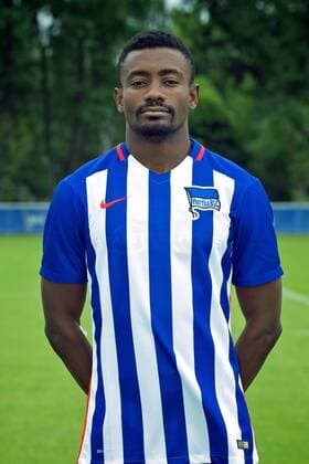 DFL Fussball Berlin 10.07.2015 Hertha BSC Saison 2015 2016 Portraettermin 2015 2016 Salomon KALOU
