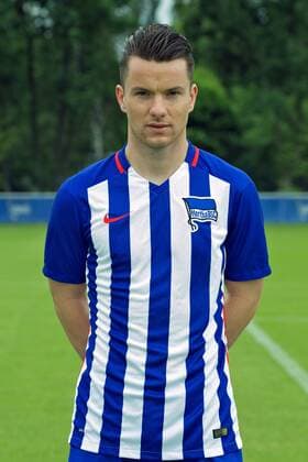 DFL Fussball Berlin 10.07.2015 Hertha BSC Saison 2015 2016 Portraettermin 2015 2016 Alexander BAUMJOHANN