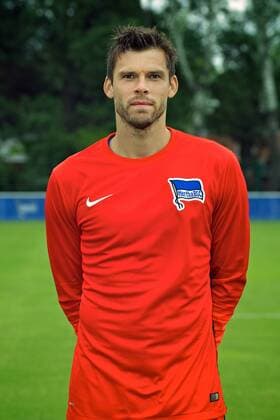 DFL Fussball Berlin 10.07.2015 Hertha BSC Saison 2015 2016 Portraettermin 2015 2016 Rune Almenning JARSTEIN Torwart