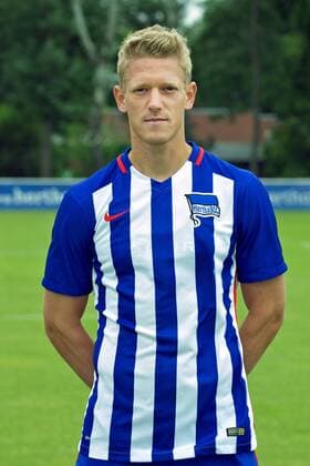 DFL Fussball Berlin 10.07.2015 Hertha BSC Saison 2015 2016 Portraettermin 2015 2016 Johannes VAN DEN BERGH