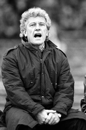 Trainer Karl Heinz Feldkamp (Bayer 05 Uerdingen)