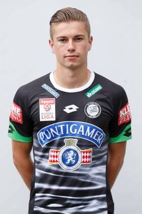 SOCCER - BL, Sturm, team photo shooting BAD TATZMANNSDORF,AUSTRIA,10.JUL.15 - SOCCER - tipico Bundesliga, SK Sturm Graz, team photo shooting. Image shows Andreas Gruber (Sturm). GEPAxpictures xChristianxWalgram