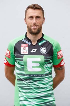 SOCCER - BL, Sturm, team photo shooting BAD TATZMANNSDORF,AUSTRIA,10.JUL.15 - SOCCER - tipico Bundesliga, SK Sturm Graz, team photo shooting. Image shows Christian Gratzei (Sturm). GEPAxpictures xChristianxWalgram