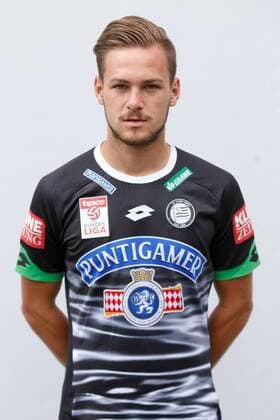 SOCCER - BL, Sturm, team photo shooting BAD TATZMANNSDORF,AUSTRIA,10.JUL.15 - SOCCER - tipico Bundesliga, SK Sturm Graz, team photo shooting. Image shows Lukas Spendlhofer (Sturm). GEPAxpictures xChristianxWalgram
