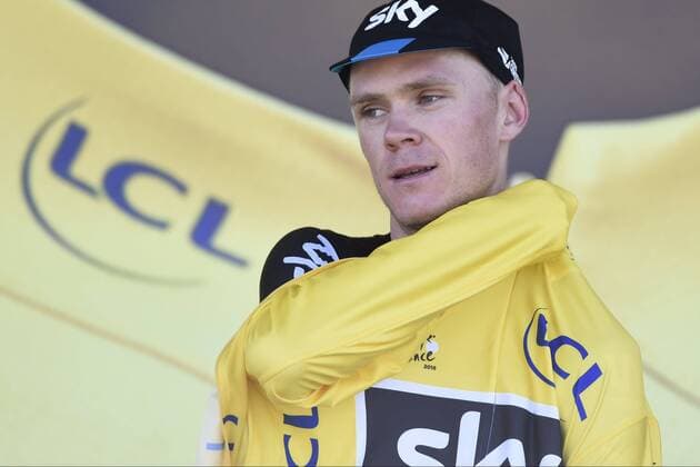 FROOME Christopher of Team Sky CYCLISME : Tour de France - Etape 8 - Rennes Mur de Bretagne - 11 07 2015 Photonews Panoramic 