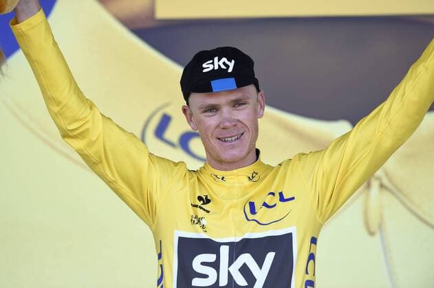 FROOME Christopher of Team Sky CYCLISME : Tour de France - Etape 8 - Rennes Mur de Bretagne - 11 07 2015 Photonews Panoramic 