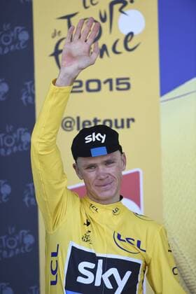 FROOME Christopher of Team Sky CYCLISME : Tour de France - Etape 8 - Rennes Mur de Bretagne - 11 07 2015 Photonews Panoramic 
