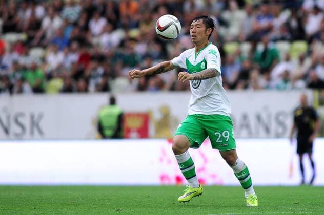 GDANSK 12.07.2015, Fussball Testspiel, LECHIA GDANSK vs VFL WOLFSBURG: XIZHE ZHANG  20150712_PF_PM180