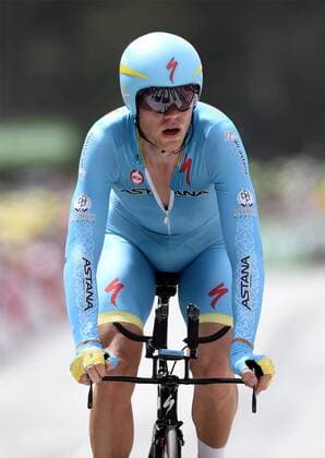 Astana Pro Team NIBALI Vincenzo of Astana Pro Team BOOM Lars of Astana Pro Team FUGLSANG Jakob of Astana Pro Team GRIVKO Andriy of Astana Pro Team GRUZDEV Dmitriy of Astana Pro Team KANGERT Tanel of Astana Pro Team SCARPONI Michele of Astana Pro Team TAARAMAE Rein of Astana Pro Team WESTRA Lieuwe of Astana Pro Team CYCLISME : Tour de France - Etape 9 - Vannes Plumelec - 12 07 2015 Photonews Panoramic 