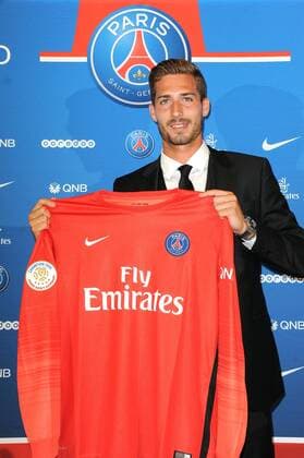 Aktuell Fußball, Kevin Trapp bei Paris Saint Germain vorgestellt, PSG - 13 07 2015 FEP Panoramic 